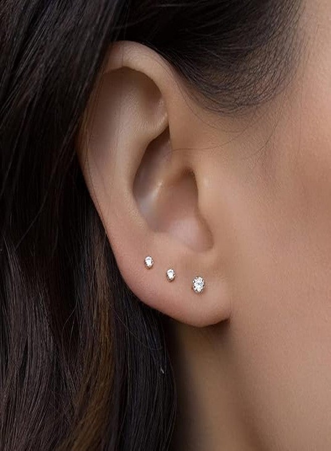 AVYRING أقراط AVYRING 20 غرام ذات ظهر مسطح، أقراط أنف بدون خيط، دبابيس أنف ذهبية للنساء، مجوهرات ثقب غضروف شحمة الأذن، مصنوعة من الفولاذ الجراحي، أداة إدخال أقراط ذات ظهر مسطح. - Image 5